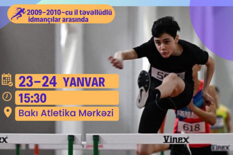 Yeniyetmə atletlər arasında Bakı şəhər birinciliyi təşkil olunacaq