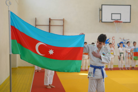 Bakıda “Cüdo məktəblərdə” layihəsinə start verilib - FOTO
