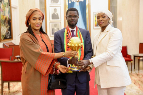 Seneqal prezidentindən qeyri-adi qəbul - FOTO