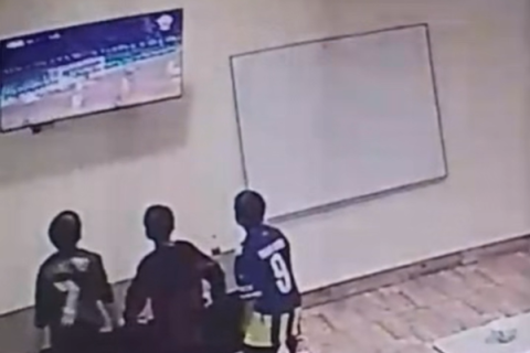 “Qarabağ”ın qələbəsi sığınacaqda böyük sevinclə qarşılandı - VİDEO