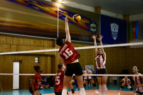 Qadın voleybolçular arasında Azərbaycan Yüksək Liqasında 10-cu tura yekun vurulub