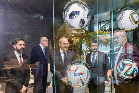 AFFA prezidenti Rövşən Nəcəf Canni İnfantino ilə görüşüb