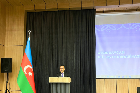 Azərbaycan Güləş Federasiyasının rəhbərliyi Qarabağda olub - FOTO