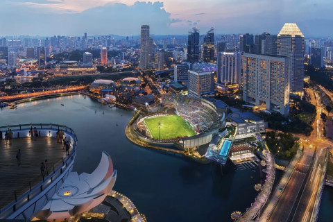 Sinqapur simvolik stadionu ilə vidalaşdı - FOTO