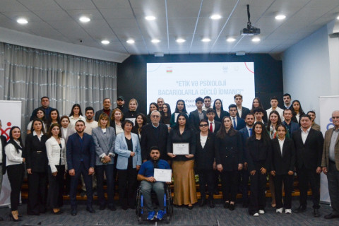 İdmançılar üçün etik və psixoloji inkişaf layihəsi uğurla başa çatdı - FOTO