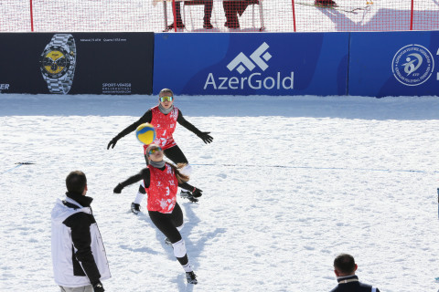 Qar voleybolu üzrə ölkə kuboku start götürüb