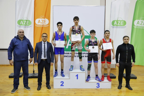 Sərbəst güləş üzrə Naxçıvan birinciliyi başa çatıb