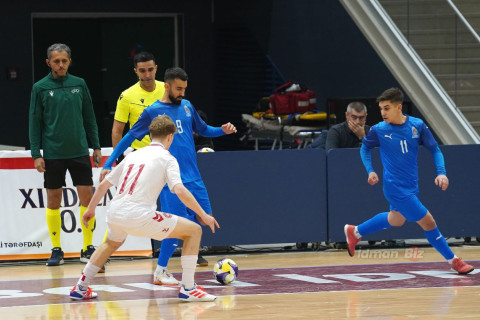 Сборная Азербайджана по футзалу взяла реванш у Дании - ОБНОВЛЕНО - ФОТО