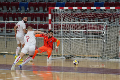 Сборная Азербайджана по футзалу взяла реванш у Дании - ОБНОВЛЕНО - ФОТО