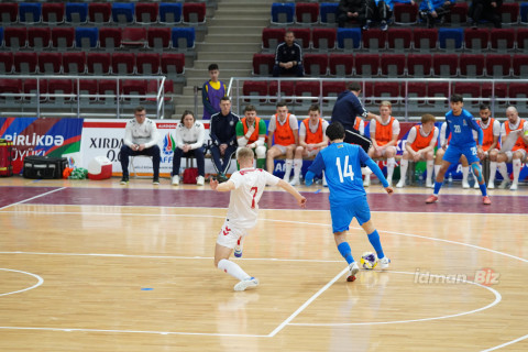 Сборная Азербайджана по футзалу взяла реванш у Дании - ОБНОВЛЕНО - ФОТО