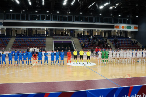 Сборная Азербайджана по футзалу взяла реванш у Дании - ОБНОВЛЕНО - ФОТО