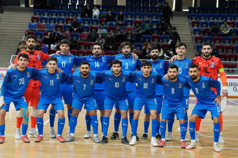 Сборная Азербайджана по футзалу взяла реванш у Дании - ОБНОВЛЕНО - ФОТО
