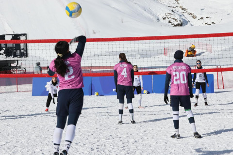 Qar voleybolu üzrə ölkə kuboku başa çatıb - YENİLƏNİB