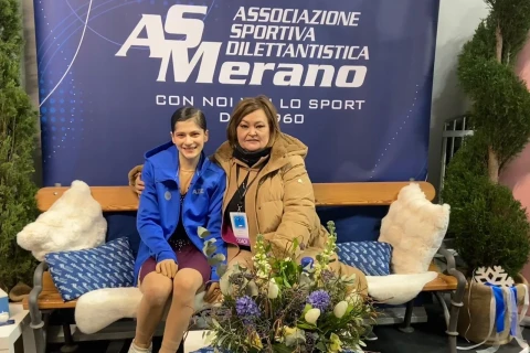 Azərbaycanlı fiqurlu konkisürən İtaliyada gümüş medal qazandı - FOTO