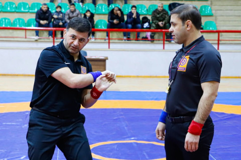 Güləş hakimləri üçün yeni mərhələ: Naxçıvanda texniki seminar keçirildi - FOTO