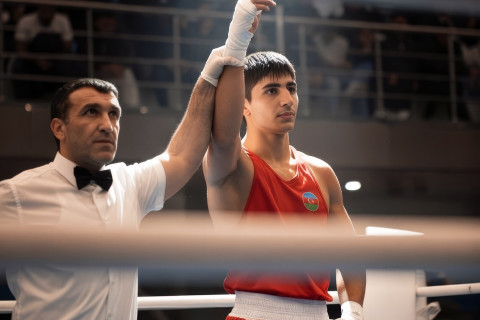Состоялись поединки 1/4 и 1/2 чемпионата Азербайджана по боксу - ФОТО