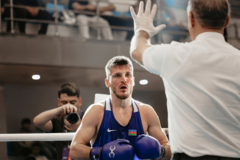 Состоялись поединки 1/4 и 1/2 чемпионата Азербайджана по боксу - ФОТО