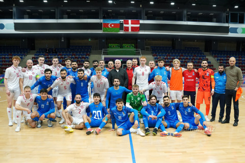 Futzal üzrə Azərbaycan millisi ikinci yoldaşlıq oyununda qələbə qazanıb - YENİLƏNİB + FOTO