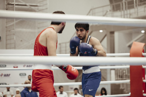 Состоялись поединки 1/4 и 1/2 чемпионата Азербайджана по боксу - ФОТО