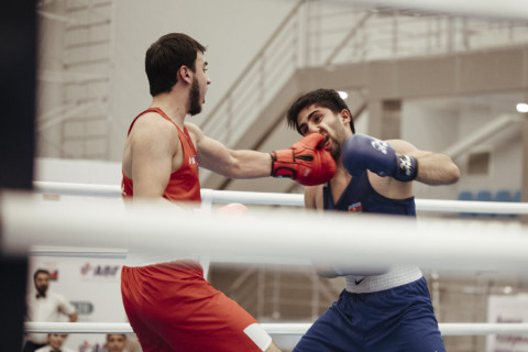 Состоялись поединки 1/4 и 1/2 чемпионата Азербайджана по боксу - ФОТО