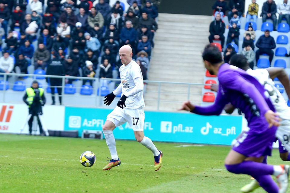 Rəhim Sadıxov Azərbaycan çempionatlarında 30-cu qolunu vurub - VİDEO