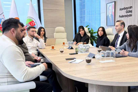 Güləş Federasiyası və MOK müxtəlif layihələri müzakirə edib - FOTO
