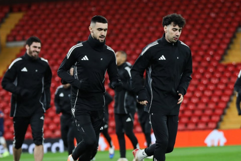 “Qarabağ”ın oyunçuları “Enfild Roud”da - FOTO/VİDEO