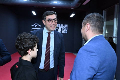 Bakıda yeni ciu-citsu zalının açılışı olub