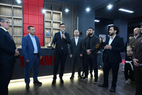 Bakıda yeni ciu-citsu zalının açılışı olub