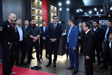 Bakıda yeni ciu-citsu zalının açılışı olub