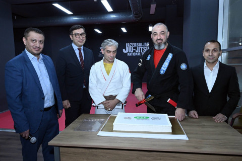 Bakıda yeni ciu-citsu zalının açılışı olub