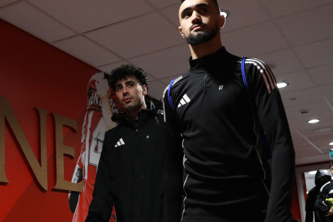 “Qarabağ”ın oyunçuları “Enfild Roud”da - FOTO/VİDEO