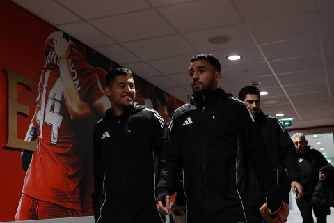 “Qarabağ”ın oyunçuları “Enfild Roud”da - FOTO/VİDEO