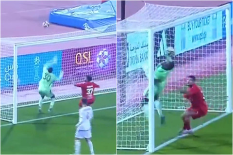 Qətərdə keçirilən turnirdə qapıçıdan kobud səhv - VİDEO