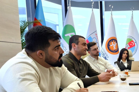 Azerbaijan Wrestling Federation and NOC discuss joint projects - PHOTO