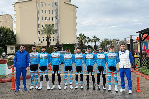 Azərbaycan velosipedçiləri təlim-məşq toplanışı üçün Türkiyəyə yollanıb