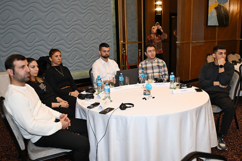 “Həvəskar Futbolun Mühiti” adlı hesabatın təqdimatı keçirilib - FOTO