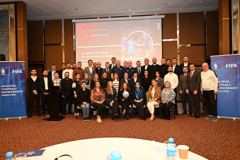 “Həvəskar Futbolun Mühiti” adlı hesabatın təqdimatı keçirilib - FOTO