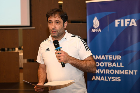 “Həvəskar Futbolun Mühiti” adlı hesabatın təqdimatı keçirilib - FOTO