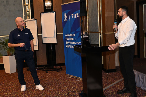 “Həvəskar Futbolun Mühiti” adlı hesabatın təqdimatı keçirilib - FOTO