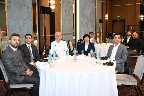 “Həvəskar Futbolun Mühiti” adlı hesabatın təqdimatı keçirilib - FOTO