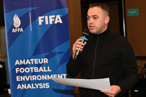 “Həvəskar Futbolun Mühiti” adlı hesabatın təqdimatı keçirilib - FOTO