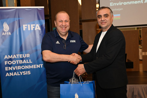 “Həvəskar Futbolun Mühiti” adlı hesabatın təqdimatı keçirilib - FOTO
