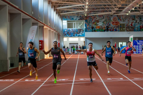 В Баку прошел международный зимний турнир по легкой атлетике - ФОТО