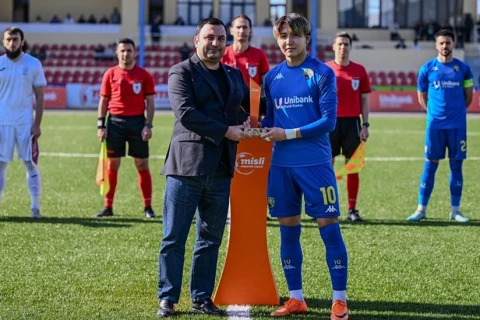 Ryonosuke Ohori “Ayın qolu” mükafatını aldı