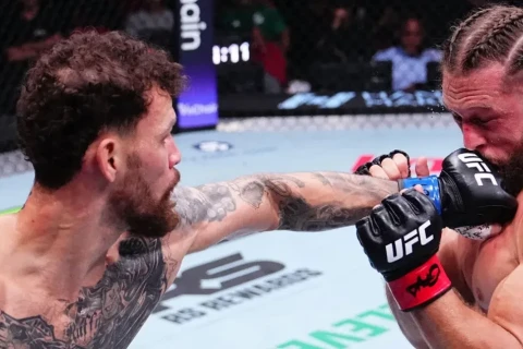 Соперник Физиева получил бонус на турнире UFC 325