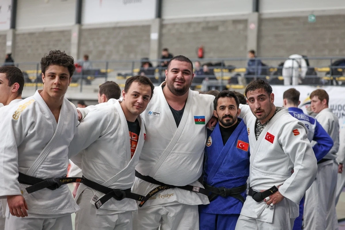 Азербайджанские дзюдоисты тренируются в Бельгии - ФОТО