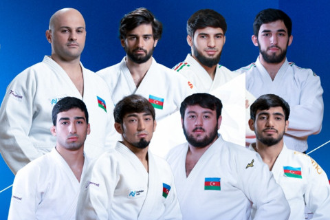 Азербайджанские дзюдоисты выступят на Большом шлеме в Париже