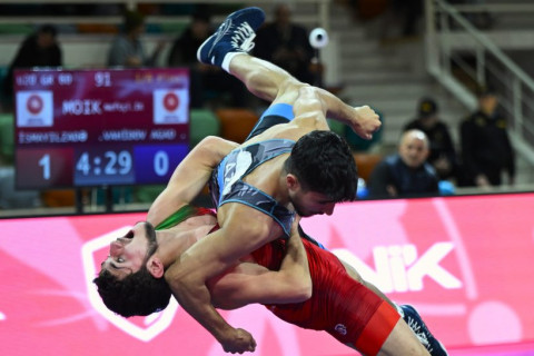 Azərbaycan çempionatında daha beş çəki üzrə finalçılar müəyyənləşib - FOTO