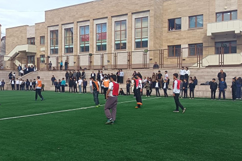 Xankəndidə məktəblilər arasında minifutbol turniri keçirilib - FOTO